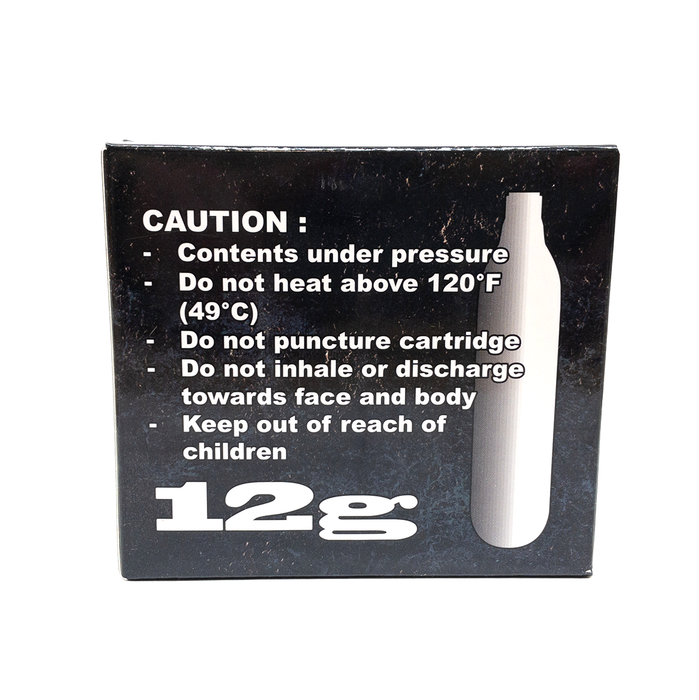 12-Gram CO2 Cartridge for SixNeedler (5-Pack)