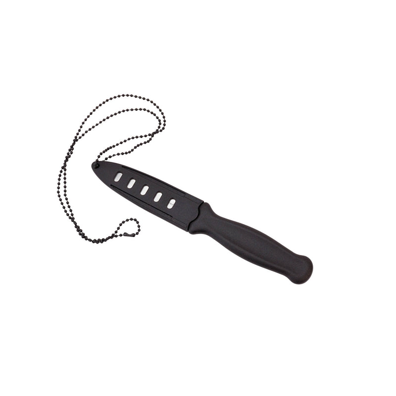 Jorg Sprave bread knife with sheath and carrying chain