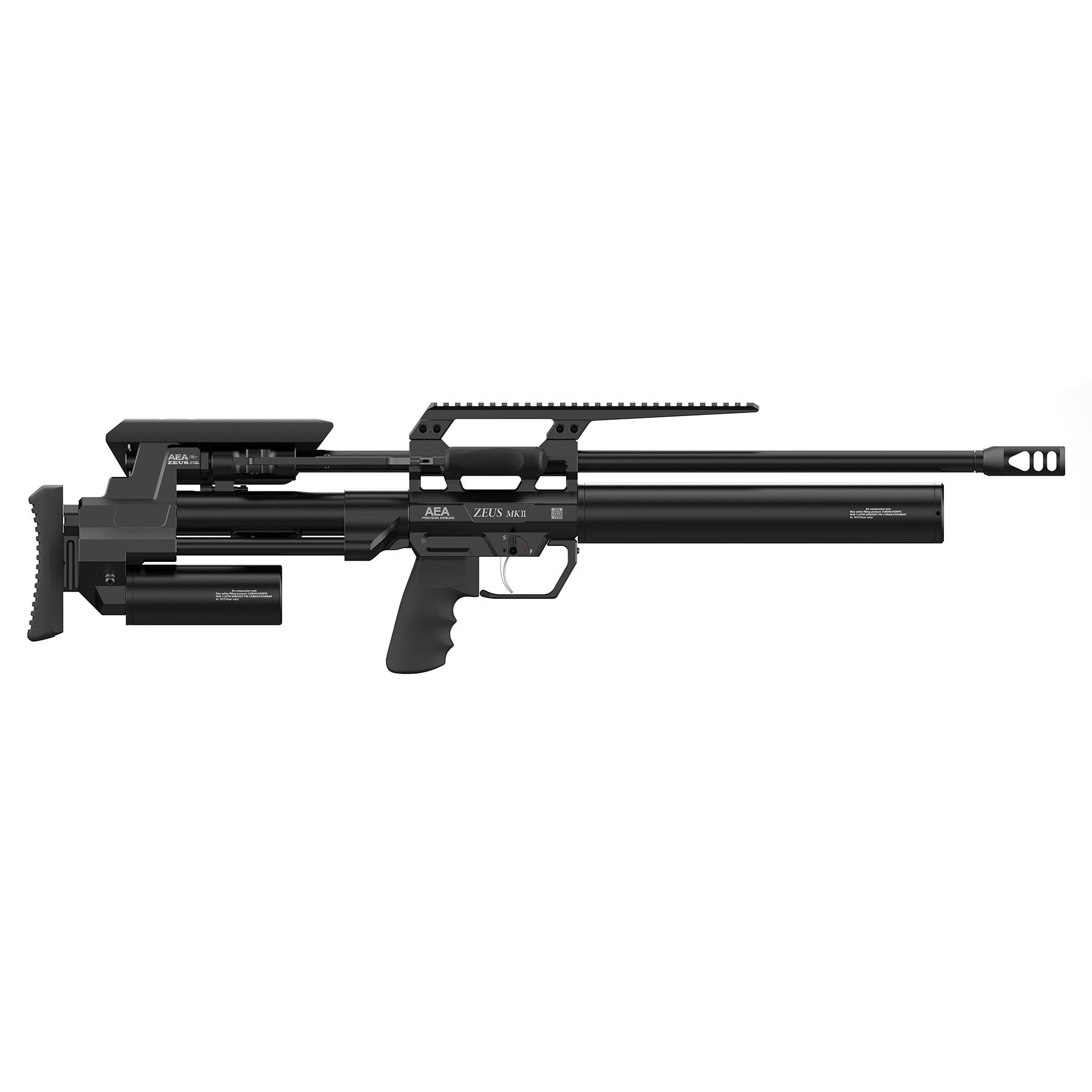 エアーソフトガン AEA Zeus Mk II (.72 Cal) — GoGun.co