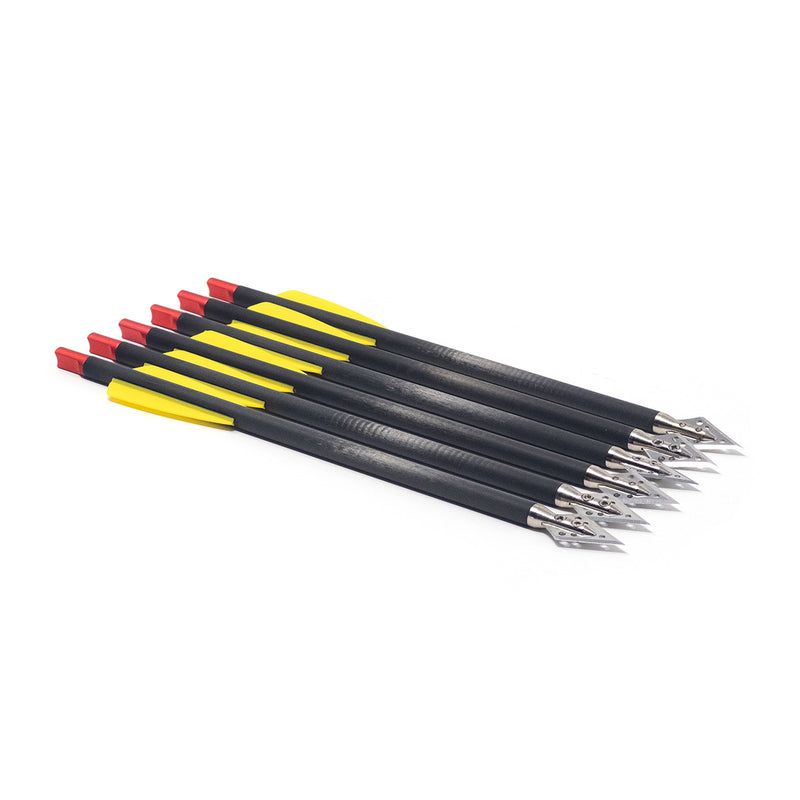 GoGun Broadhead Hunting Arrows for Cobra Siege (6 Pack)