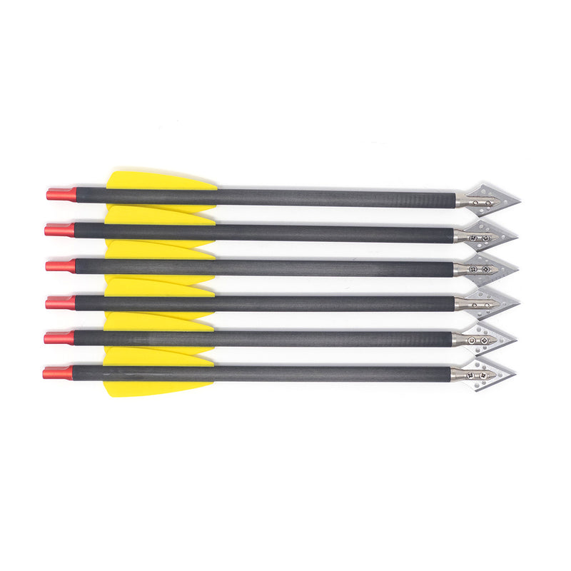 GoGun Broadhead Hunting Arrows for Cobra Siege (6 Pack)