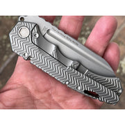 Midgards Messer Carbine Rifle Knife - folded knife in hand