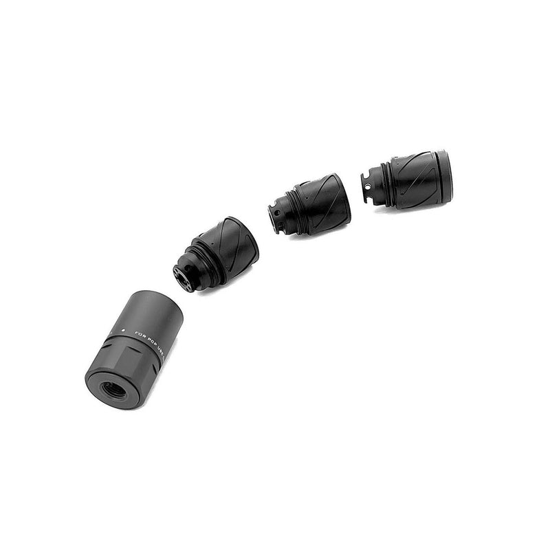 DonnyFL RYU Suppressor for Huben GK1 Air Pistol (.22 or .177 cal)