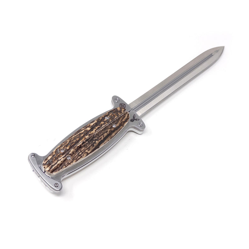 Jörg Sprave's "Deer Catcher" - Folding Hirschfänger Pantographic Knife