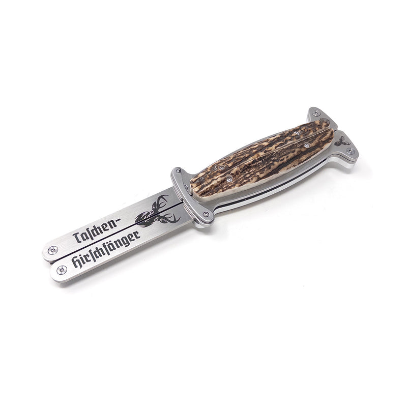 Jörg Sprave's "Deer Catcher" - Folding Hirschfänger Pantographic Knife