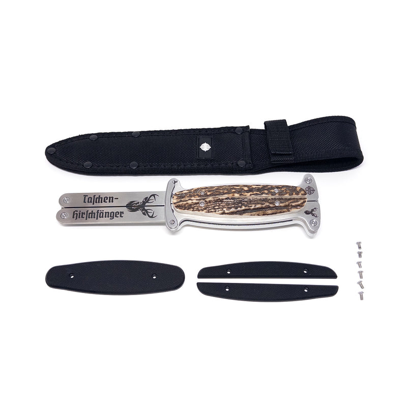 Jörg Sprave's "Deer Catcher" - Folding Hirschfänger Pantographic Knife
