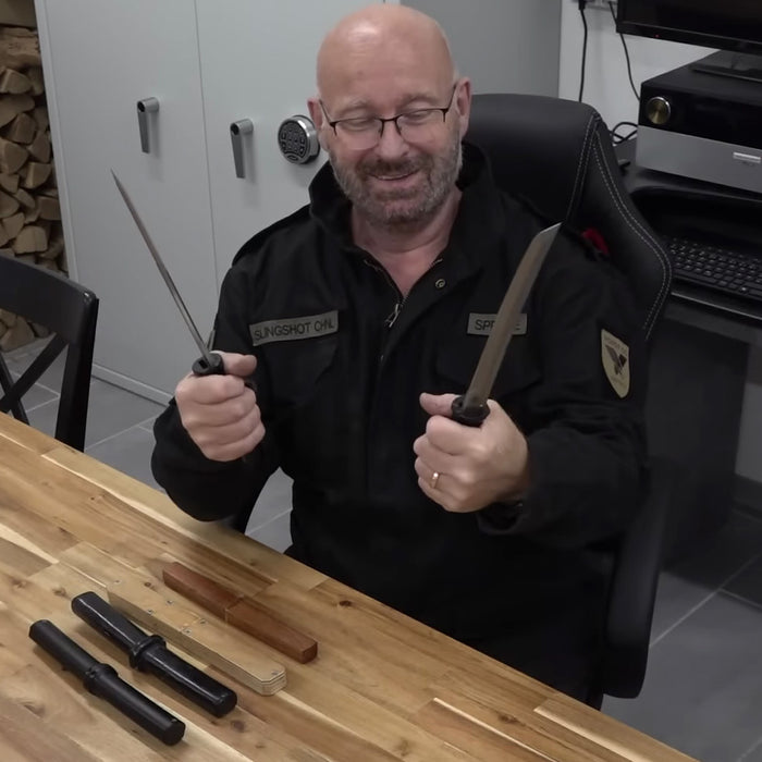 Jörg Sprave's "Instant Ronin" Double Tanto Knives (set of 2) - PREORDER - READ DESCRIPTION