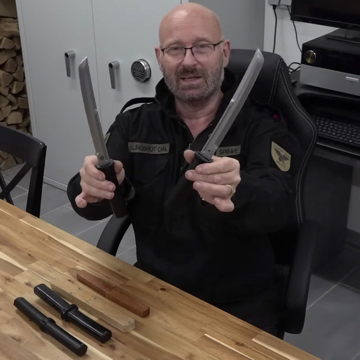 Jörg Sprave's "Instant Ronin" Double Tanto Knives (set of 2) - PREORDER - READ DESCRIPTION