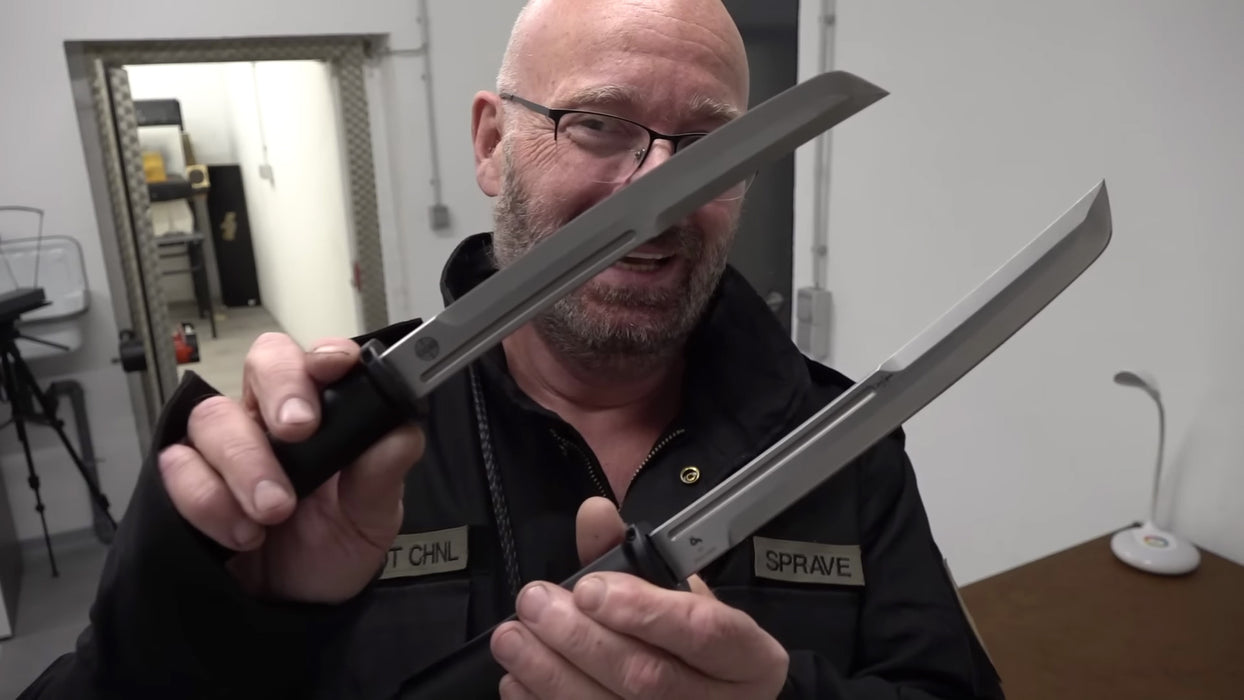 Jörg Sprave's "Instant Ronin" Double Tanto Knives (set of 2) - PREORDER - READ DESCRIPTION