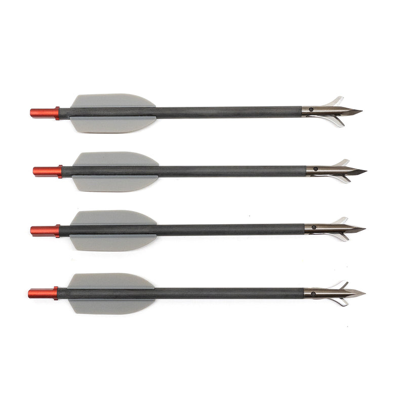 Mechanical Broadhead Arrows for Revo 7 Crossbow (4-Pack)