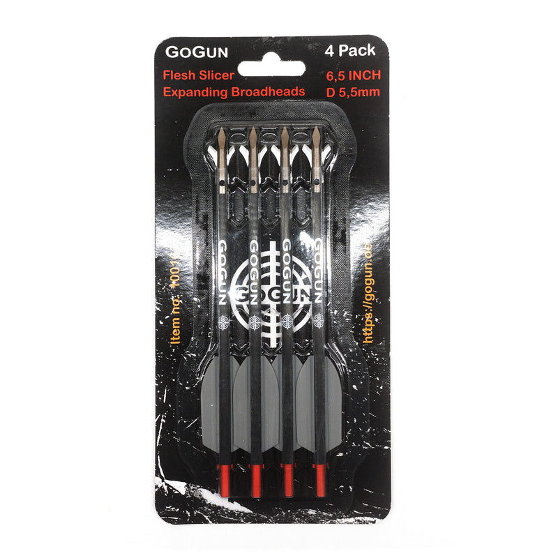 Mechanical Broadhead Arrows for Revo 7 Crossbow (4-Pack)