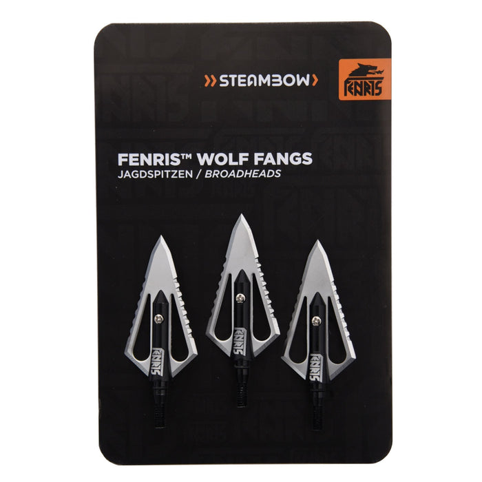 Wolf Fang Broadheads for Fenris (3 Pack)