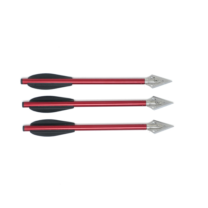 Broadhead Hunting Arrows for Steambow Stinger (3 Pack)